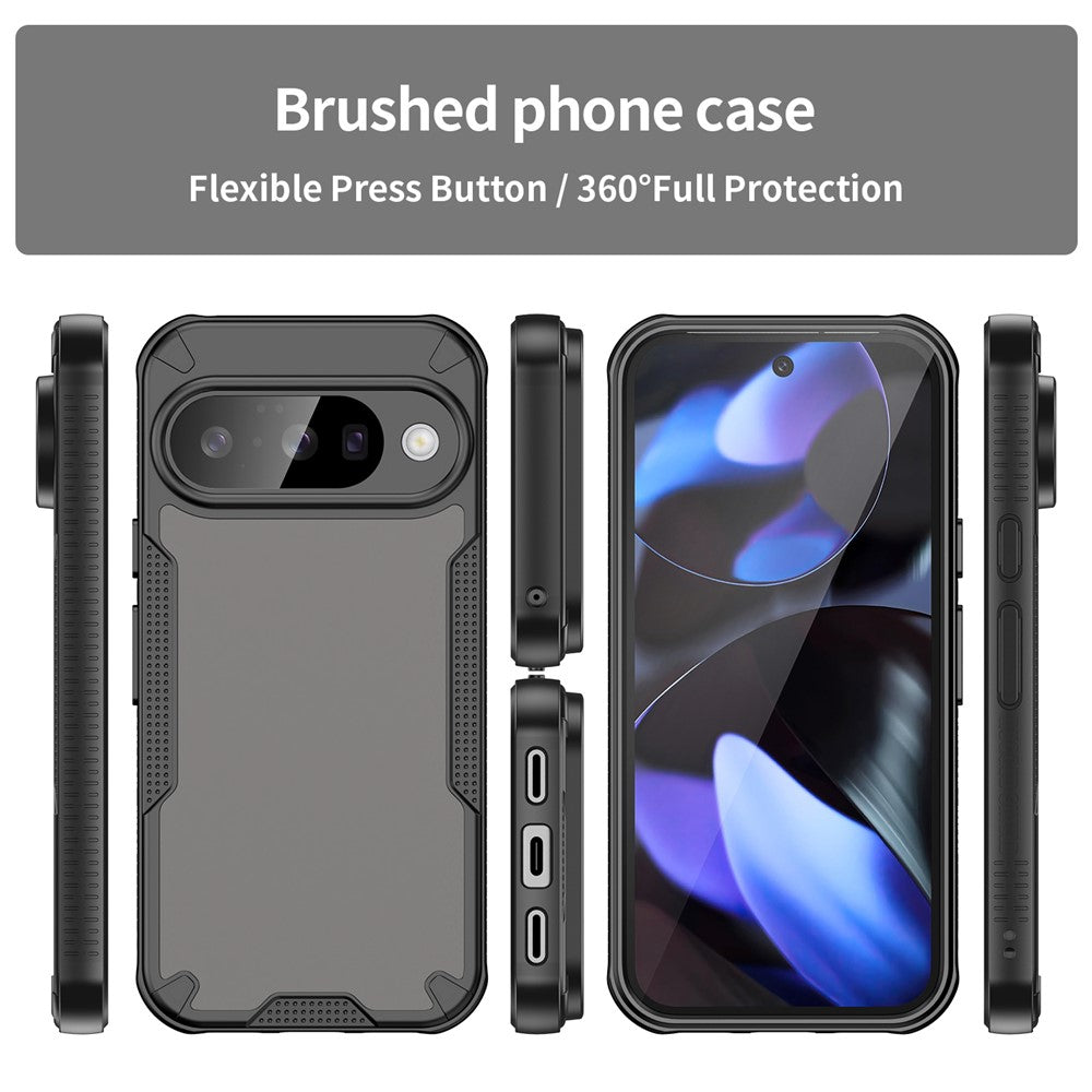 PC + TPU Semi-Transparent Frosted Finish Case - For Google Pixel 10