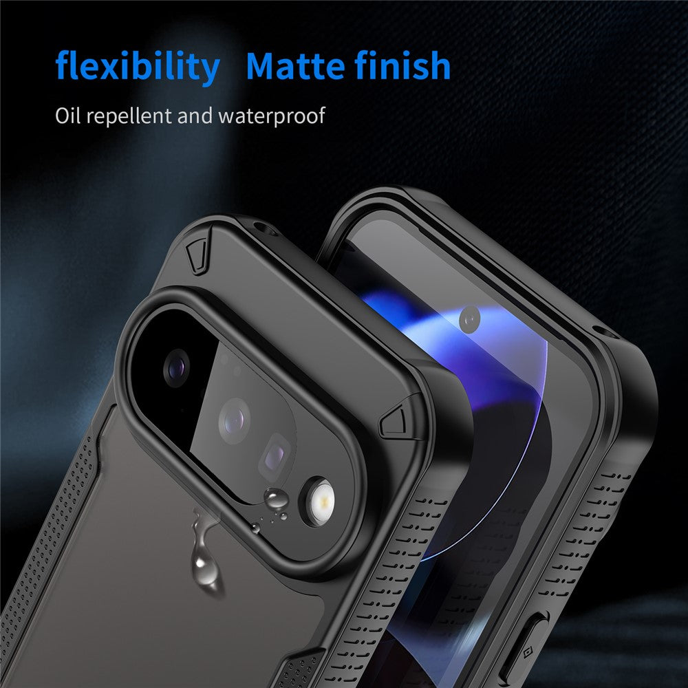 PC + TPU Semi-Transparent Frosted Finish Case - For Google Pixel 10