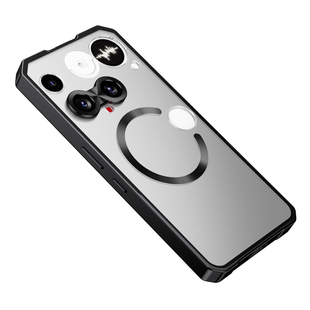 Hard PC Metal Frame Case Compatible with MagSafe - For Nothing Phone (3)