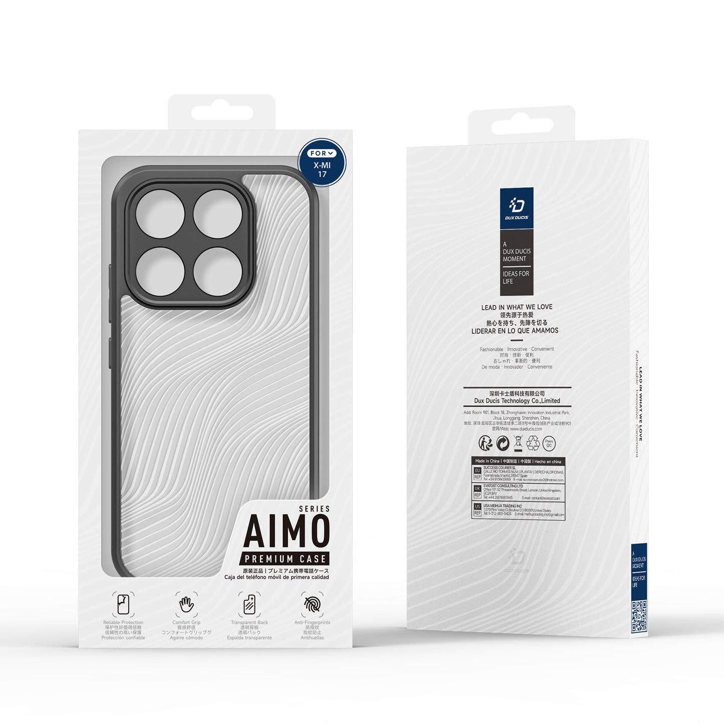 Dux Ducis Aimo Series TPU + PC Matte Case (REACH Certification) - For Xiaomi 17