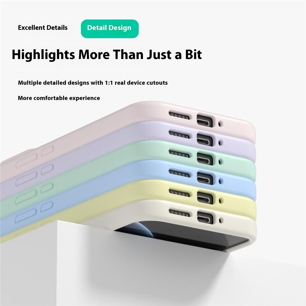 Liquid Silicone Case Shockproof Protective Back Cover - For Xiaomi 17 Pro