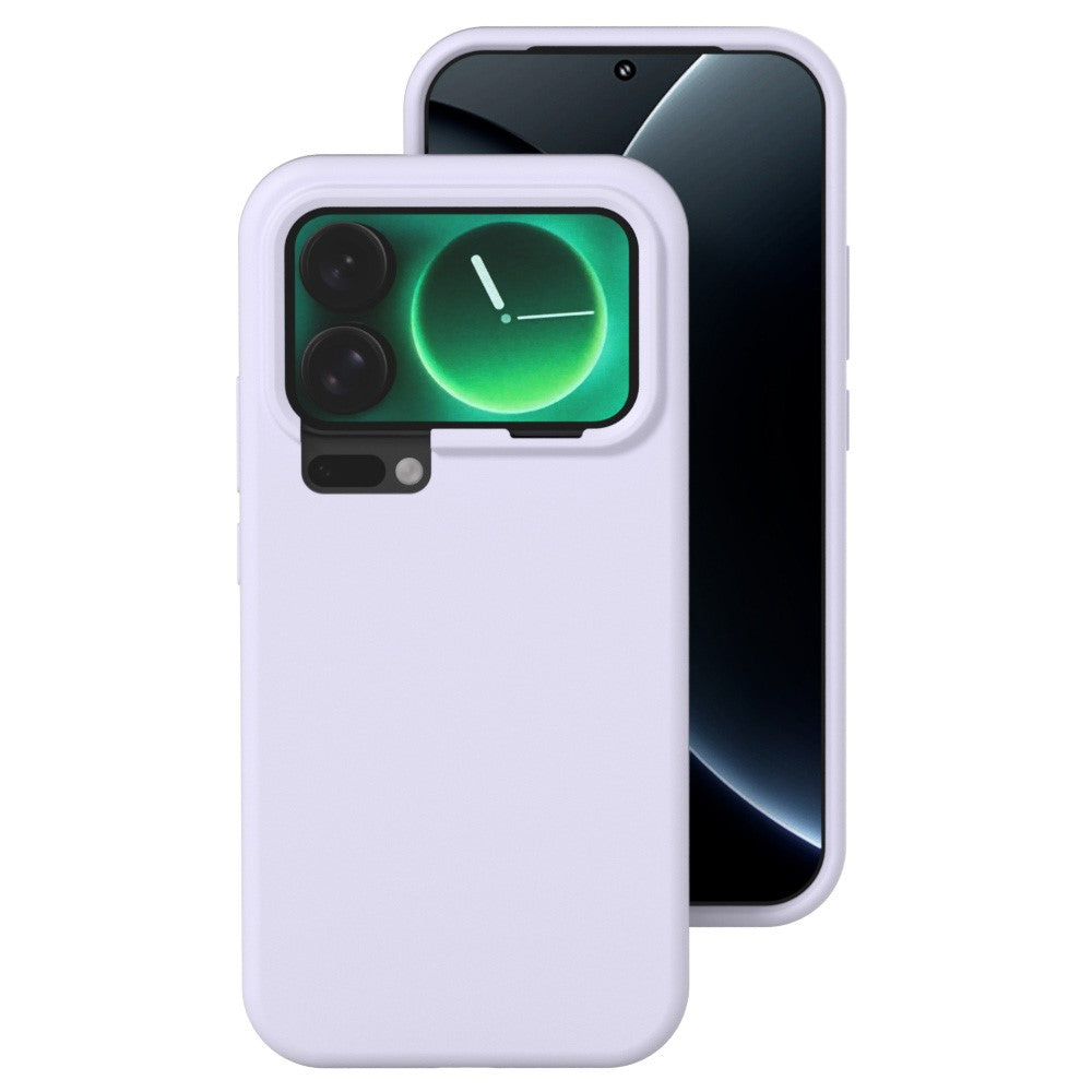 Liquid Silicone Case Shockproof Protective Back Cover - For Xiaomi 17 Pro