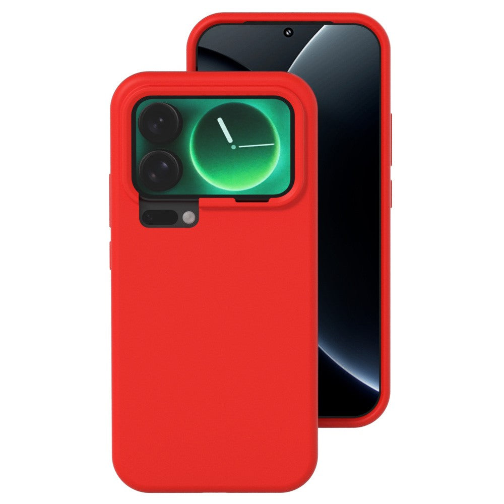 Liquid Silicone Case Shockproof Protective Back Cover - For Xiaomi 17 Pro