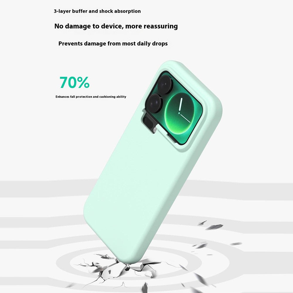 Liquid Silicone Case Shockproof Protective Back Cover - For Xiaomi 17 Pro Max
