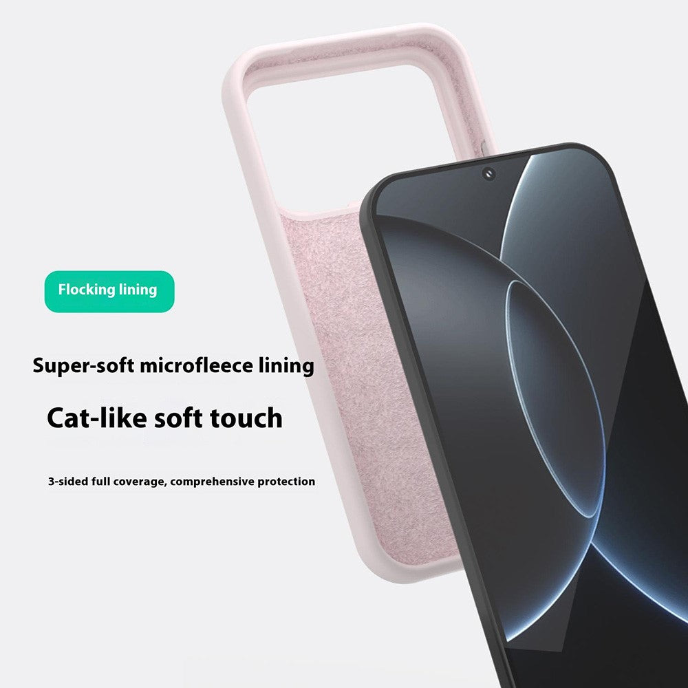 Liquid Silicone Case Shockproof Protective Back Cover - For Xiaomi 17 Pro Max