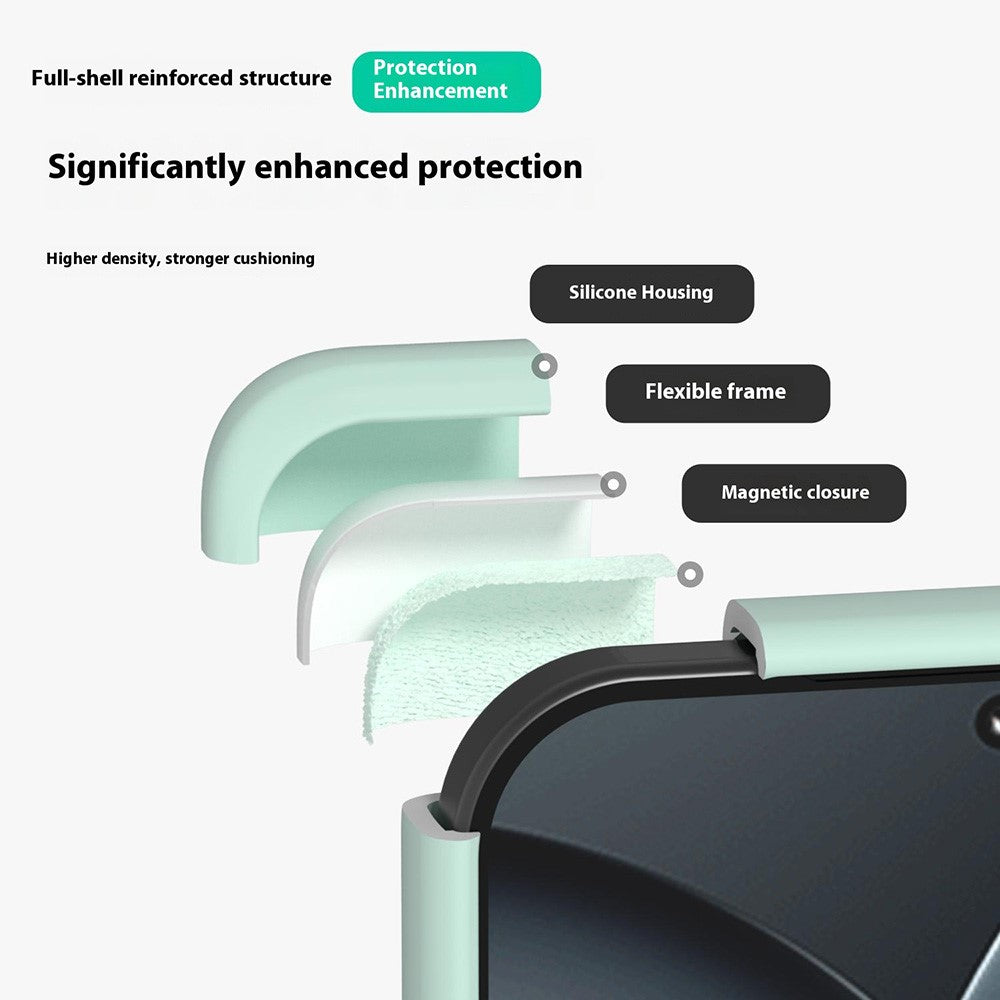 Liquid Silicone Case Shockproof Protective Back Cover - For Xiaomi 17 Pro Max