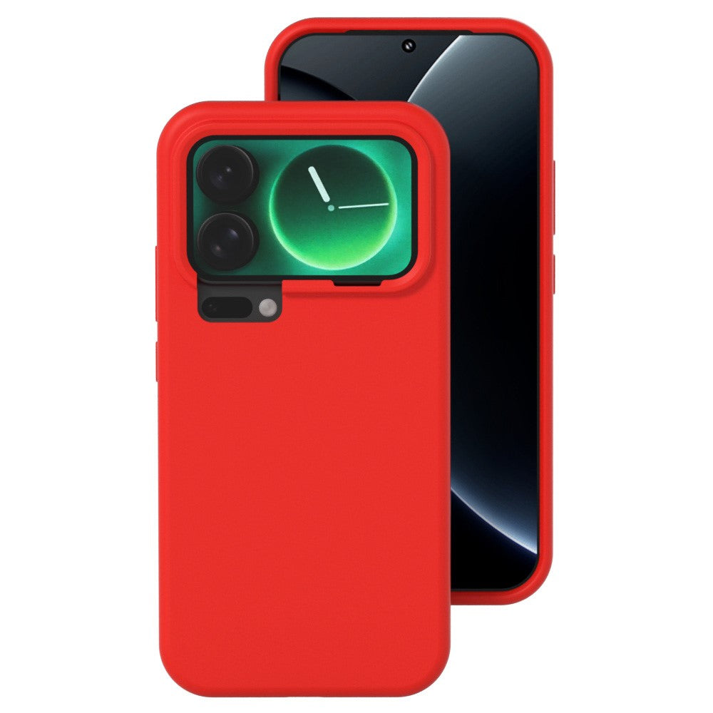 Liquid Silicone Case Shockproof Protective Back Cover - For Xiaomi 17 Pro Max