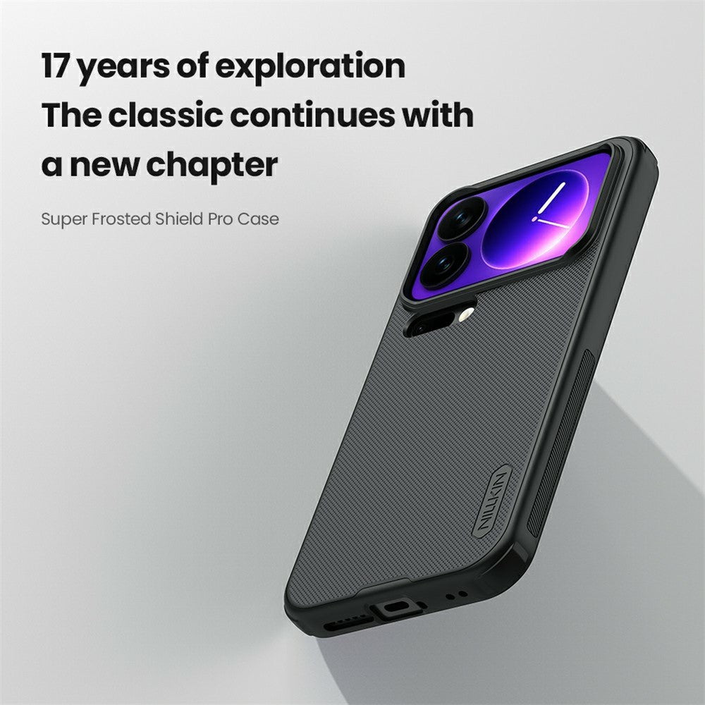 Nillkin Frosted Shield Pro Matte PC + TPU Case - For Xiaomi 17 Pro
