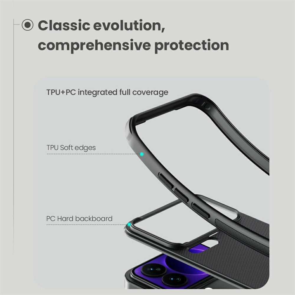 Nillkin Frosted Shield Pro Matte PC + TPU Case - For Xiaomi 17 Pro