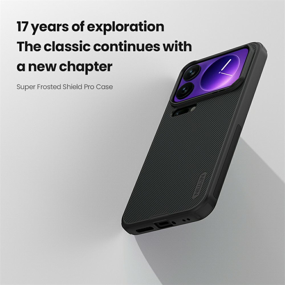 Nillkin Frosted Shield Pro Matte PC + TPU Case - For Xiaomi 17 Pro Max