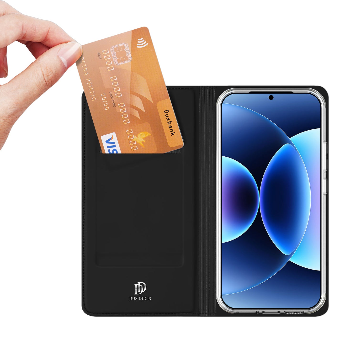 Dux Ducis Skin Pro PU Leather Wallet Case - For Xiaomi 17 Pro