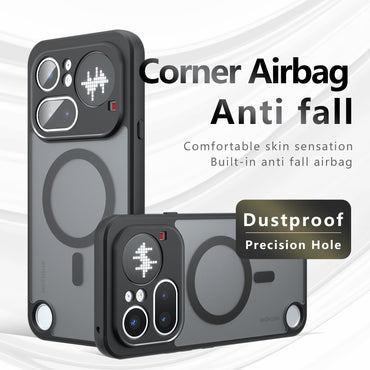 TPU + PC Matte Skin Touch MagSafe Phone Case Cover - For Nothing Phone (4a) Pro