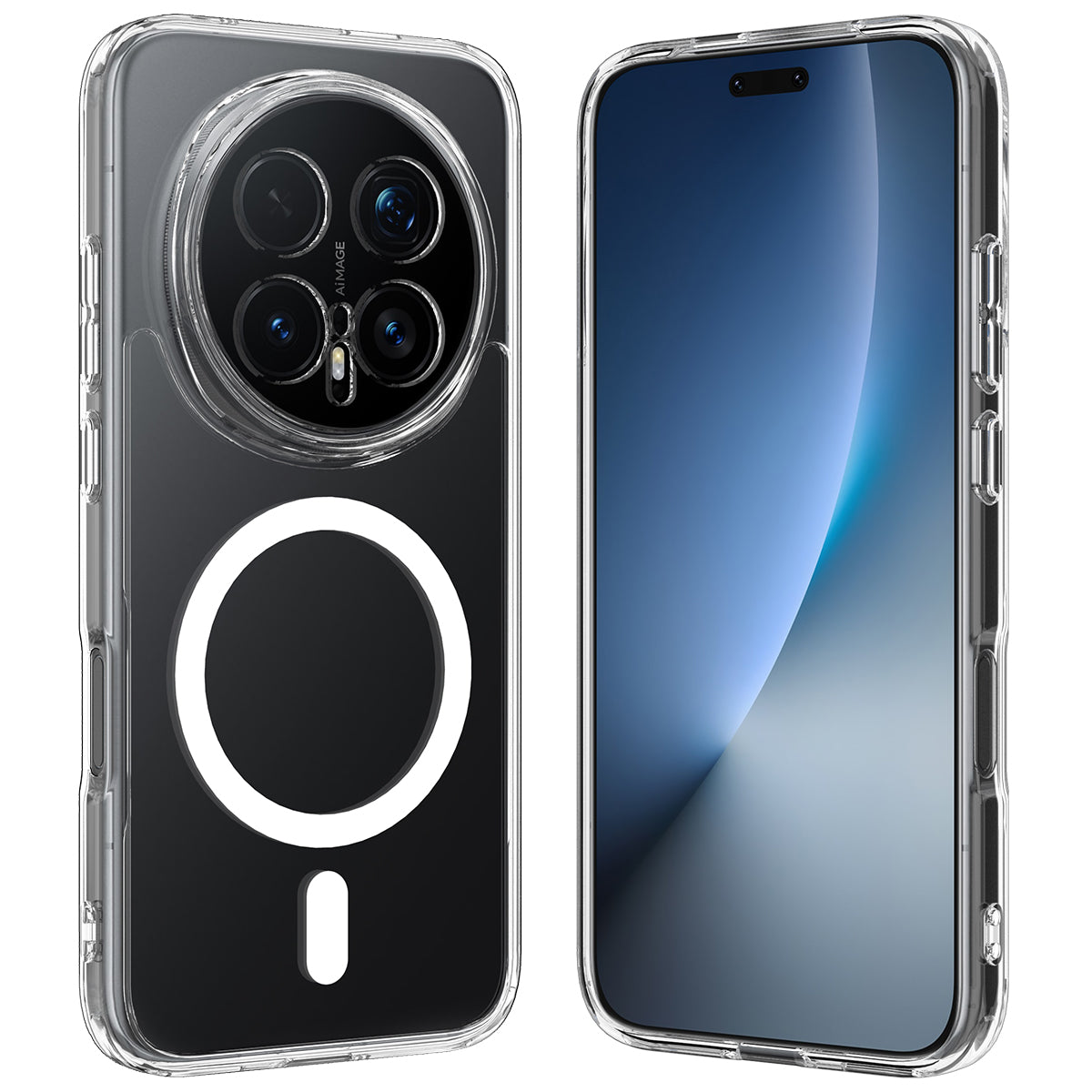Clear TPU + Acrylic MagSafe Phone Case - For Honor Magic8 Pro