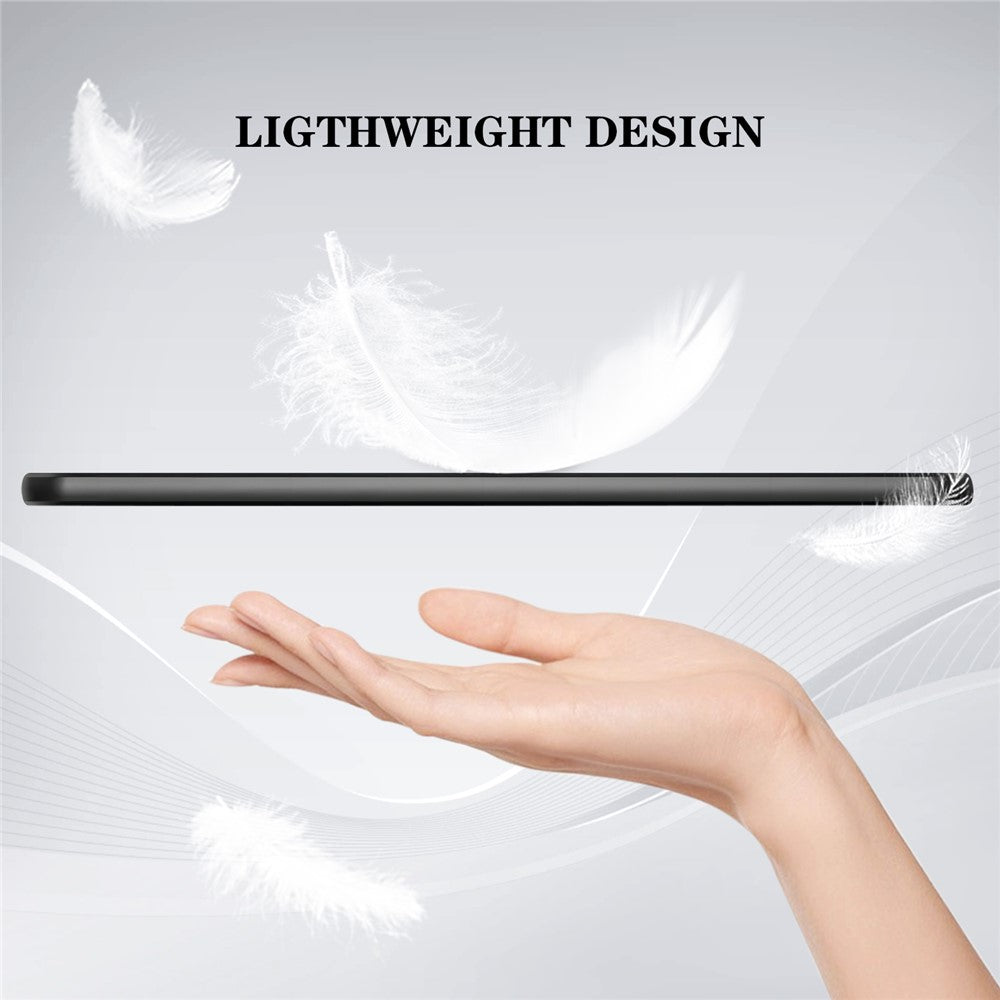 Slim Matte TPU Protective Cover Black iPad Case - For iPad Air 13 / iPad Pro 13 / iPad Pro 12.9