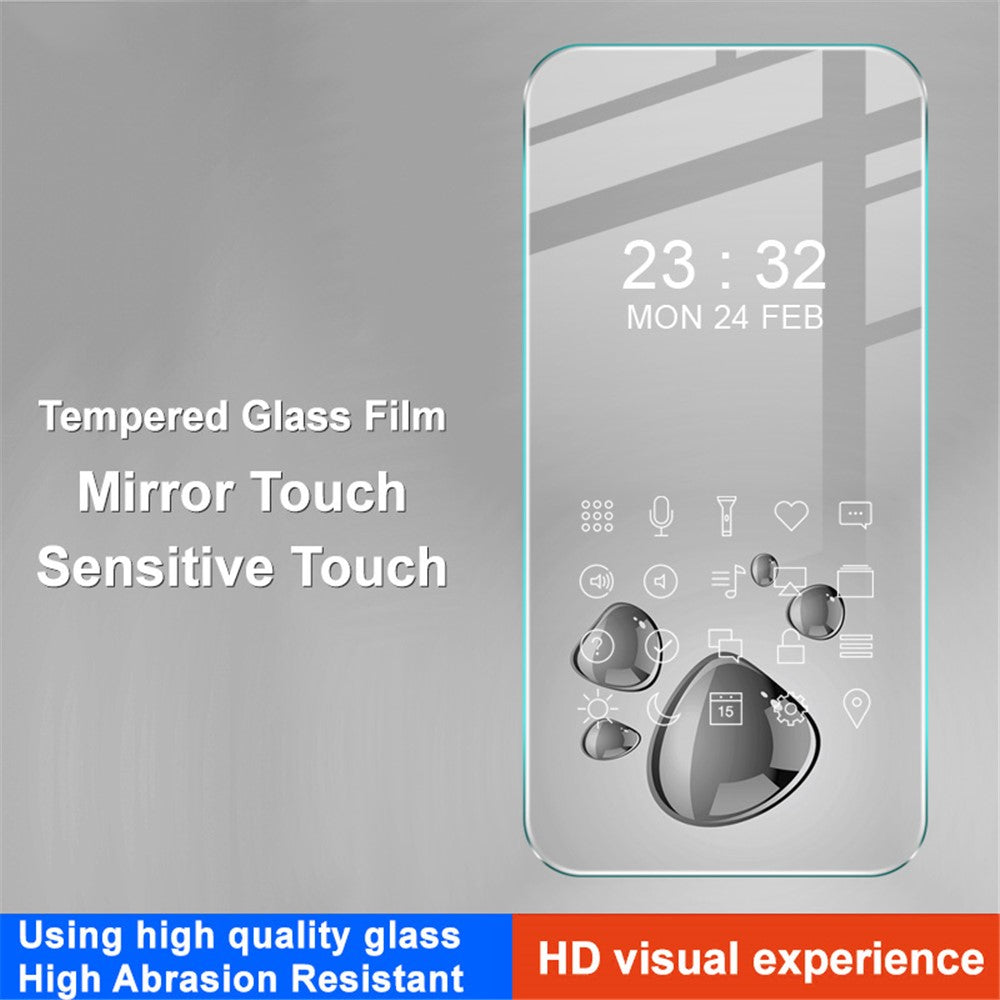 Imak H Series Clear Tempered Glass Screen Protector - For iPhone 16 Plus