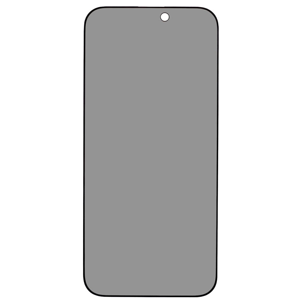 Anti-Peep Privacy Protection Tempered Glass Screen Protector Full Glue - For iPhone 17