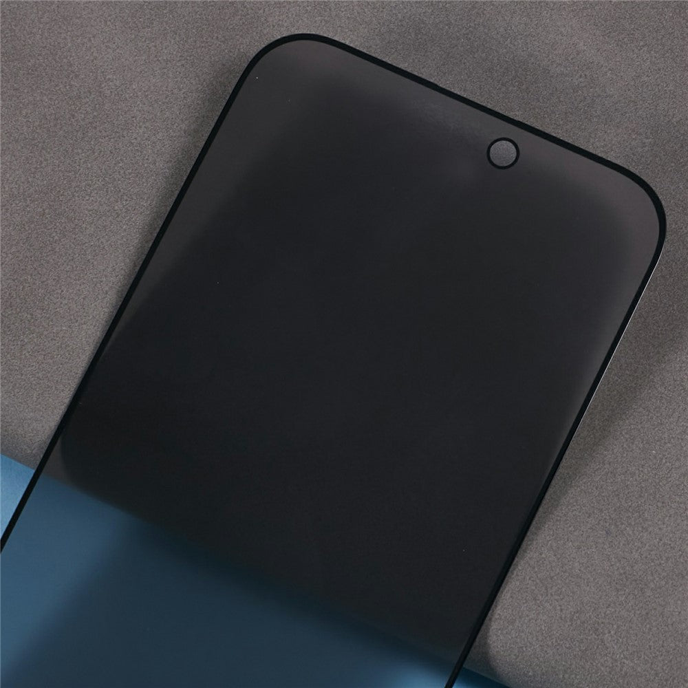Anti-Peep Privacy Protection Tempered Glass Screen Protector Full Glue - For iPhone Air