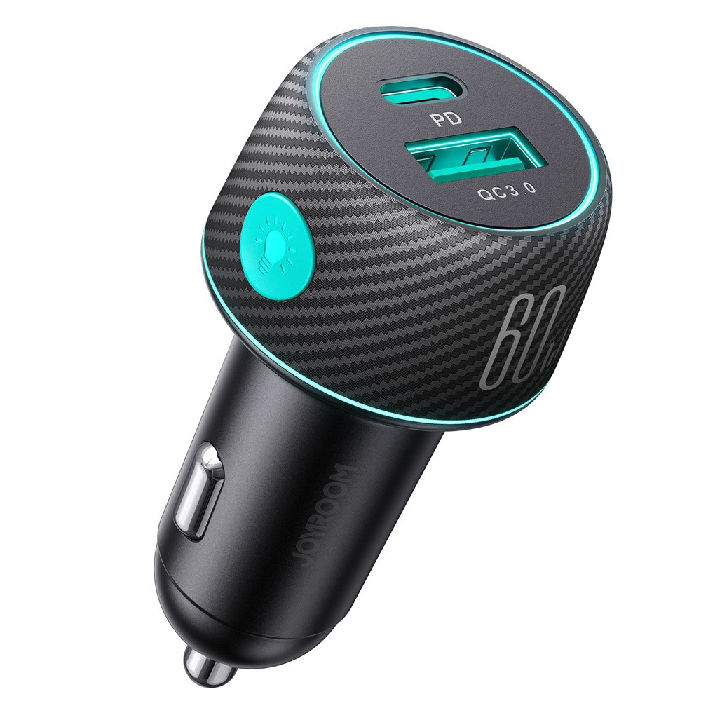 Joyroom CCN01 60W USB-A + Type-C Fast Car Charger