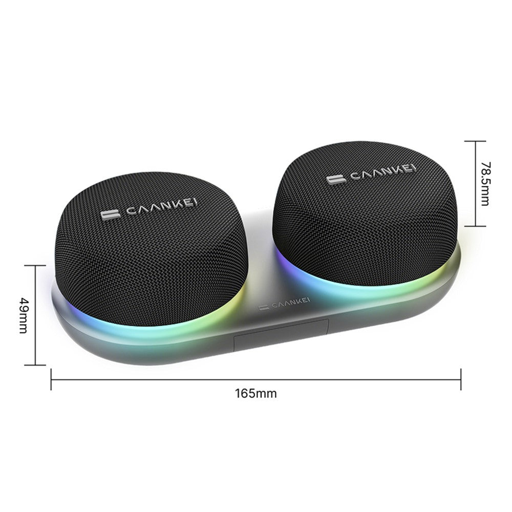 CAANKEI CS20 2 in 1 Wireless Bluetooth Speaker Portable Sound Box with Magnetic Base
