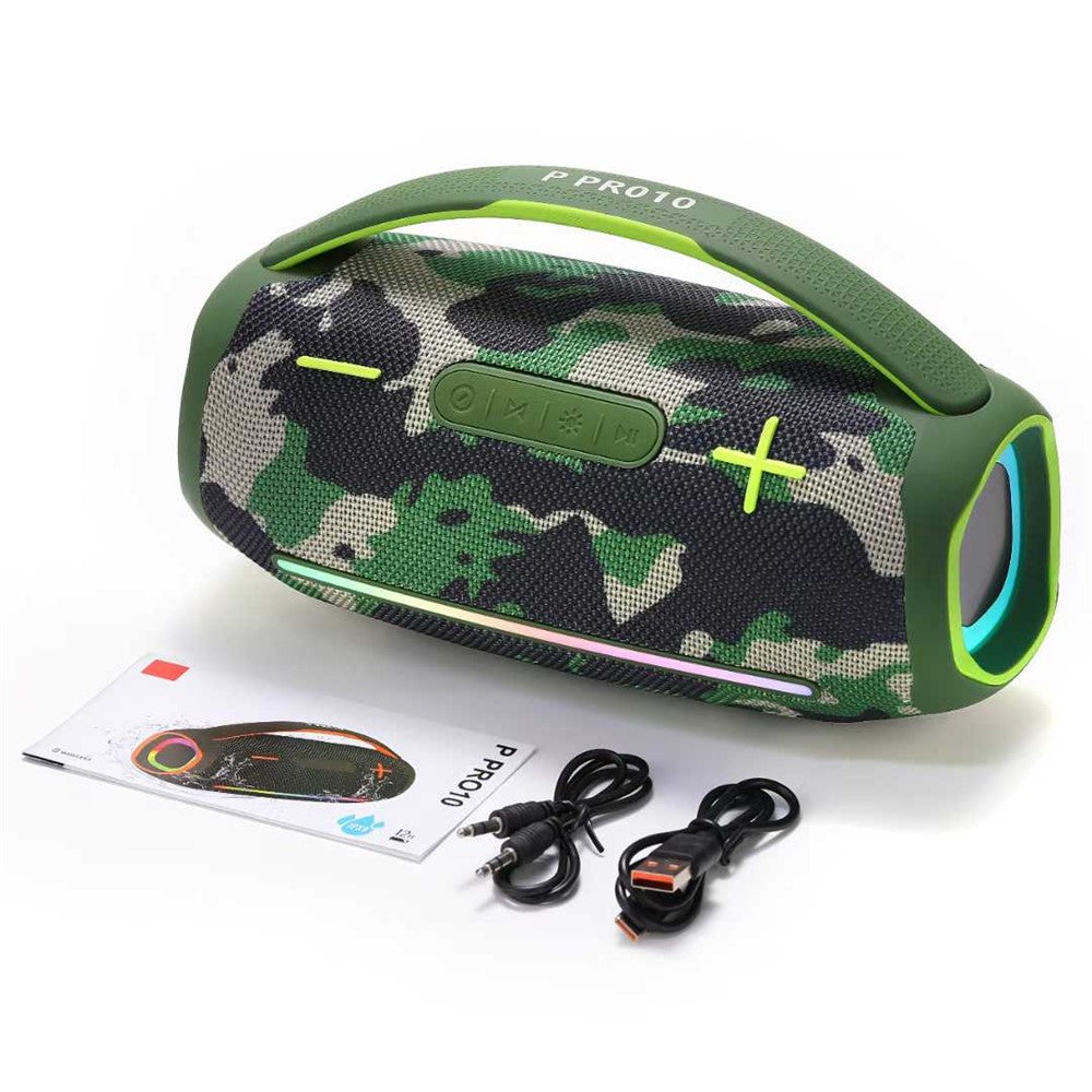 P10 30W LED Boombox Portable Wireless Bluetooth Speaker
