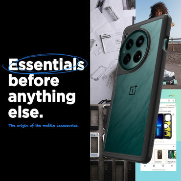 Spigen Ultra Hybrid Matte Black Case - For OnePlus 12