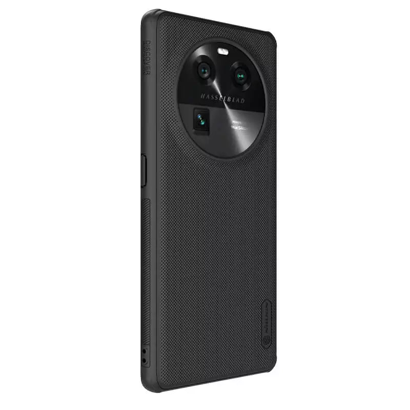 Nillkin Super Frosted Shield Pro Black Case - For Oppo Find X6 - mosaccessories