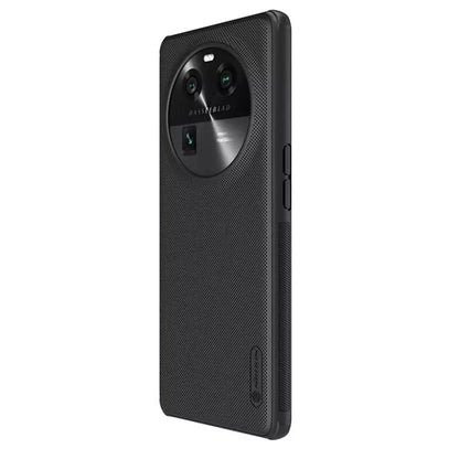 Nillkin Super Frosted Shield Pro Black Case - For Oppo Find X6 - mosaccessories