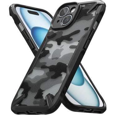 Ringke Fusion-X PC + TPU Bumper Phone Case - For iPhone 15 Plus - mosaccessories