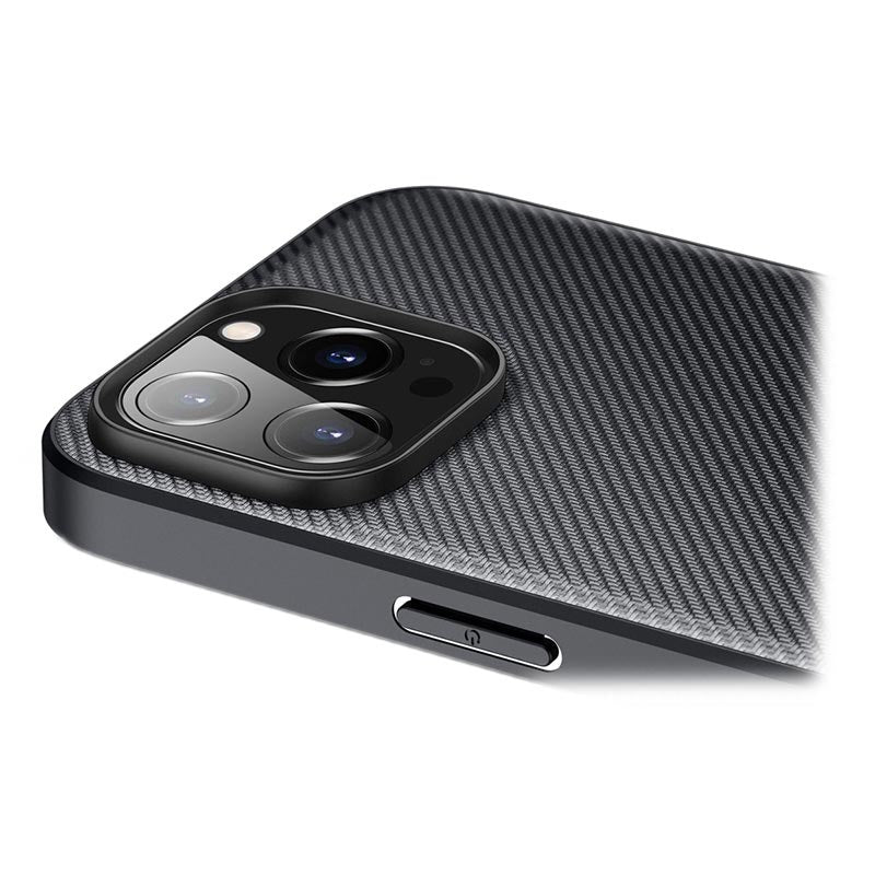 Dux Ducis Fino Series PU + TPU Black Case - For iPhone 14 Pro Max - mosaccessories
