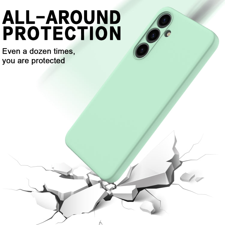 Colour Liquid Silicone Phone Case - For Samsung Galaxy S24 / S24+ / S24 Ultra - MosAccessories.co.uk