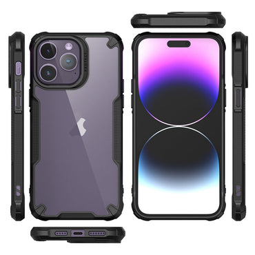 Four-corner Glossy Shockproof Phone Case - For iPhone 14 Pro - mosaccessories
