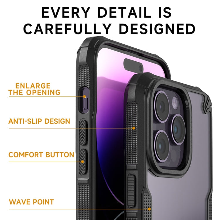 Four-corner Glossy Shockproof Phone Case - For iPhone 14 Pro - mosaccessories