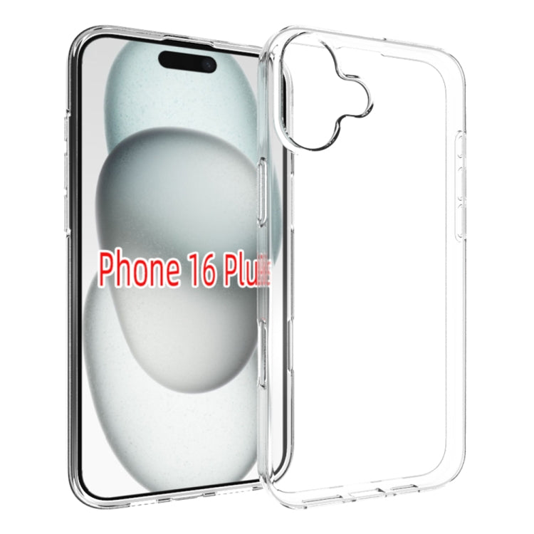 Waterproof Texture TPU Clear Phone Case - For iPhone 17 / Air / 16 / 15 Series