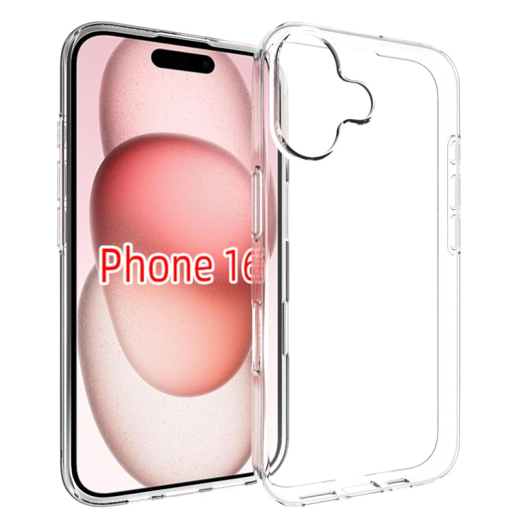 Waterproof Texture TPU Clear Phone Case - For iPhone 17 / Air / 16 / 15 Series