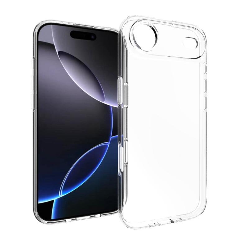 Waterproof Texture TPU Clear Phone Case - For iPhone 17 / Air / 16 / 15 Series