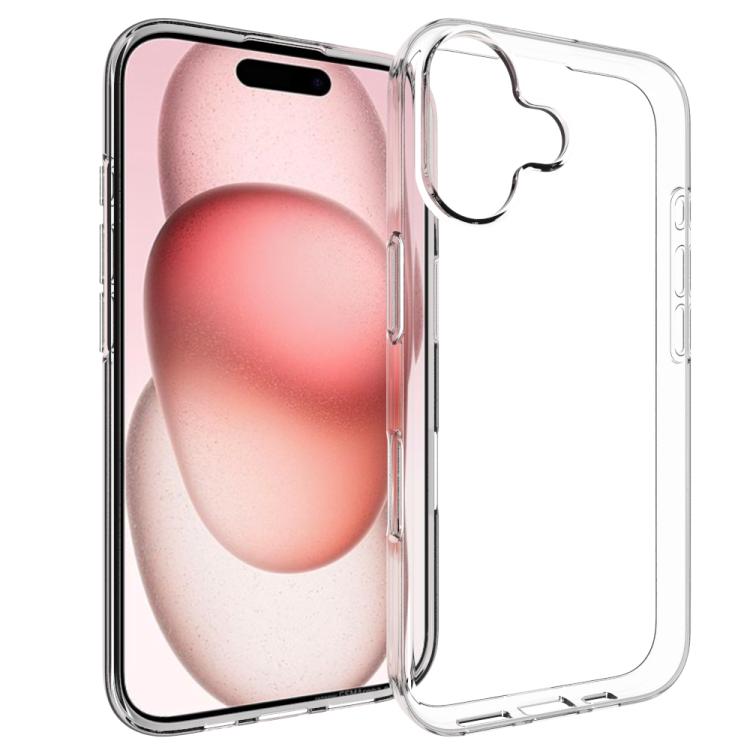 Waterproof Texture TPU Clear Phone Case - For iPhone 17 / Air / 16 / 15 Series