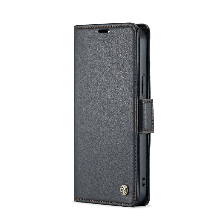 CaseMe Butterfly Buckle Litchi Texture RFID Anti-theft Wallet Case - For iPhone 15 Pro Max - mosaccessories