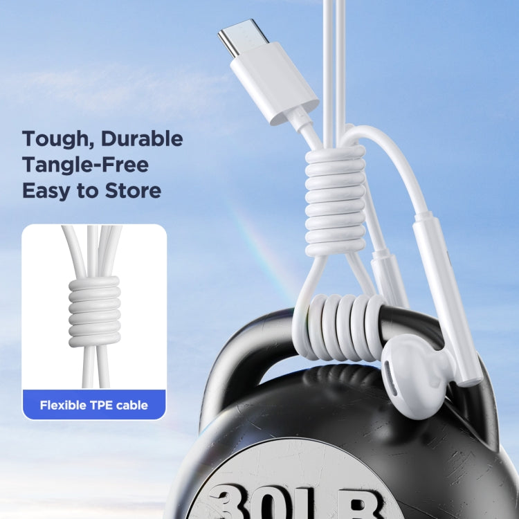JOYRO0M JR-EC05 Type-C Half In-Ear Wired Earphones