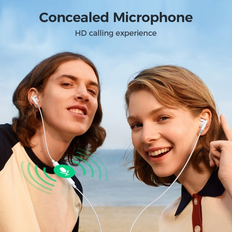 JOYROOM JR-EW01 3.5mm Half In-Ear Wired Earphones