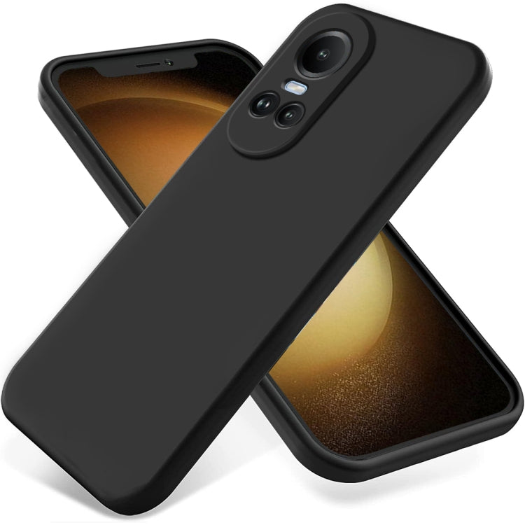 Solid Colour Liquid Silicone Phone Case - For Oppo K11 / Reno10 / Reno10 Pro / Reno10 Pro+ / A78 4G / K11x / F23 / A98 / A1