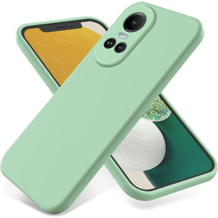 Solid Colour Liquid Silicone Phone Case - For Oppo K11 / Reno10 / Reno10 Pro / Reno10 Pro+ / A78 4G / K11x / F23 / A98 / A1