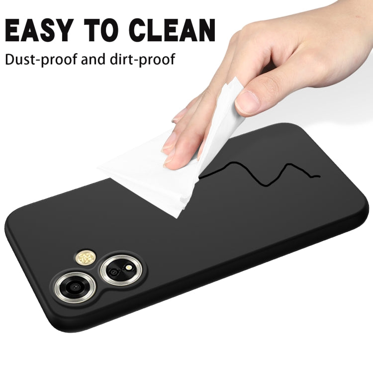 Solid Colour Liquid Silicone Phone Case - For Oppo K11 / Reno10 / Reno10 Pro / Reno10 Pro+ / A78 4G / K11x / F23 / A98 / A1