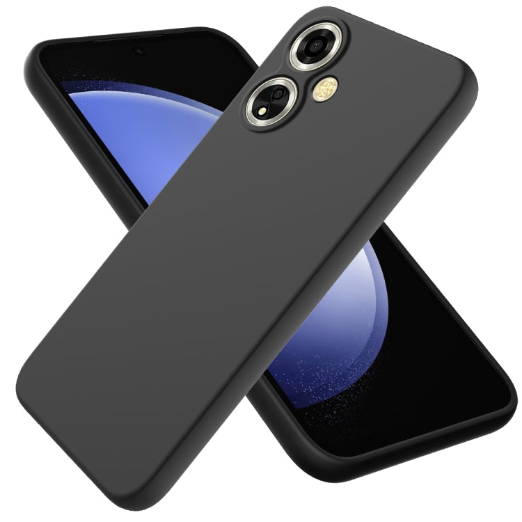Solid Colour Liquid Silicone Phone Case - For Oppo K11 / Reno10 / Reno10 Pro / Reno10 Pro+ / A78 4G / K11x / F23 / A98 / A1