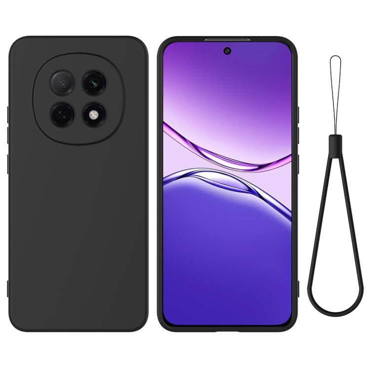 Solid Colour Liquid Silicone Phone Case - For Oppo A5 4G/5G / K13 / A5 Pro / F29 / F29 Pro