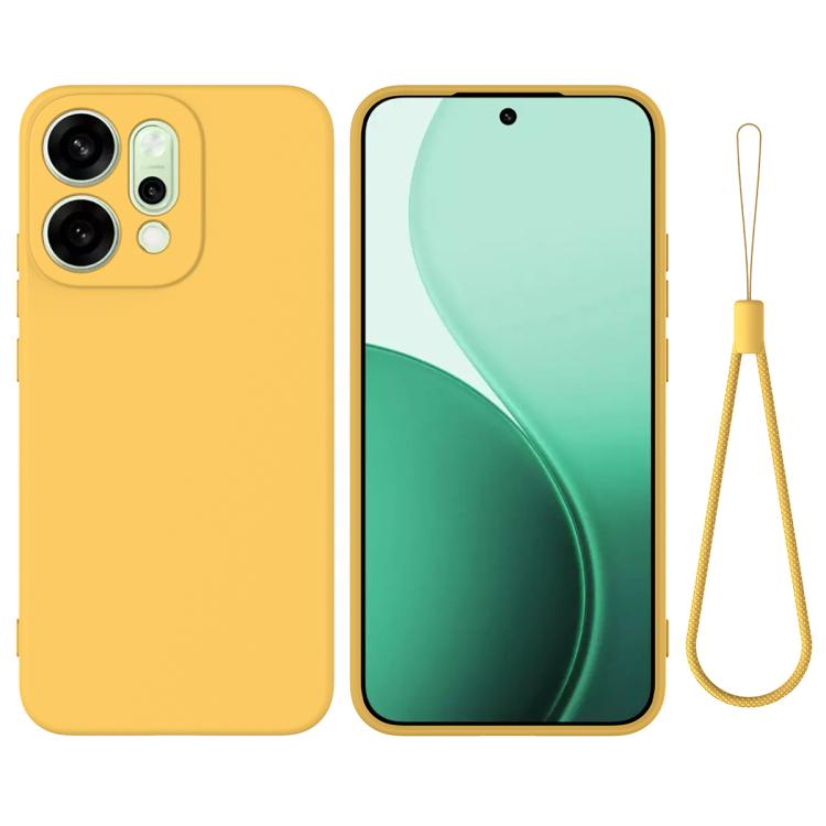 Solid Colour Liquid Silicone Phone Case - For Oppo A5 4G/5G / K13 / A5 Pro / F29 / F29 Pro