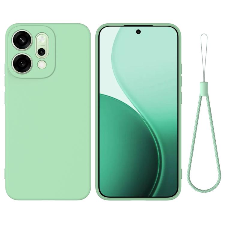 Solid Colour Liquid Silicone Phone Case - For Oppo A5 4G/5G / K13 / A5 Pro / F29 / F29 Pro