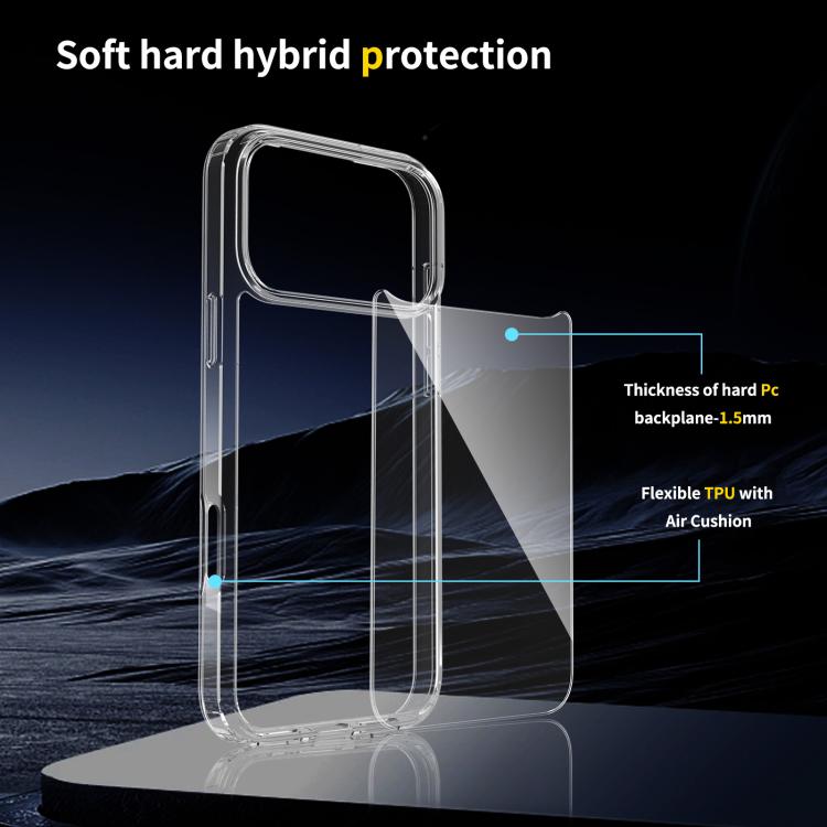 Scratchproof Acrylic TPU Phone Case - For iPhone 17 / Air / 16 / 15 Series