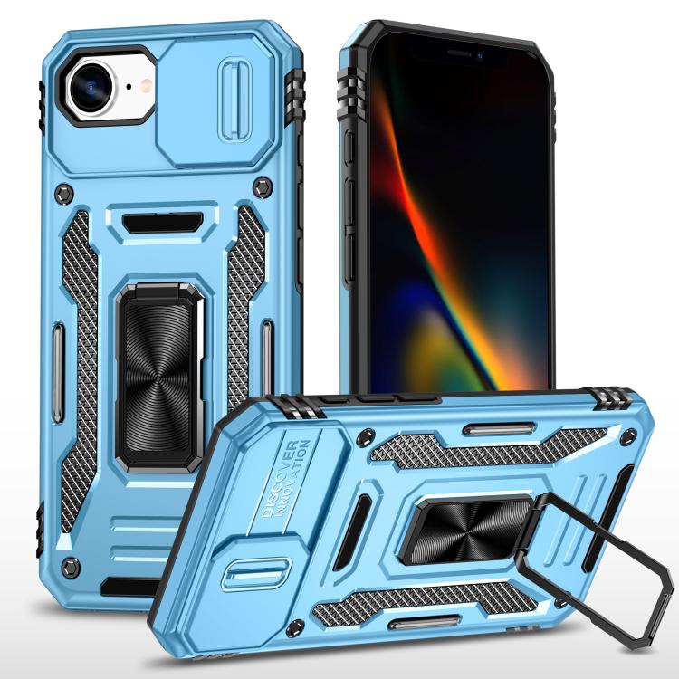 Armor PC + TPU Camera Shield Phone Case - For iPhone 17 Air / 16e / 16 Pro Max