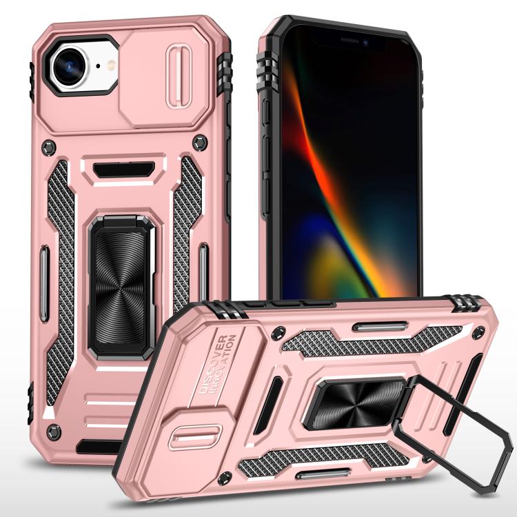 Armor PC + TPU Camera Shield Phone Case - For iPhone 17 Air / 16e / 16 Pro Max