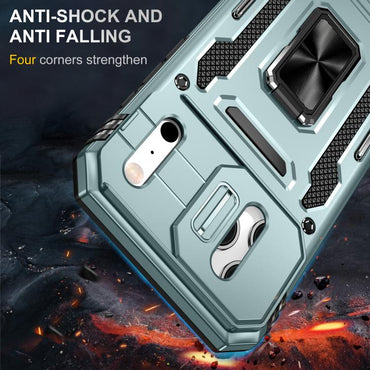 Armor PC + TPU Camera Shield Phone Case - For iPhone 17 Pro Max / 17 Pro / 17